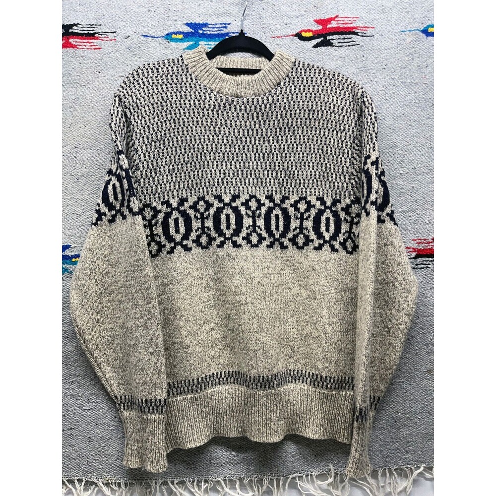 Vintage 80s Pendleton Lobo Knit wool sweater Large